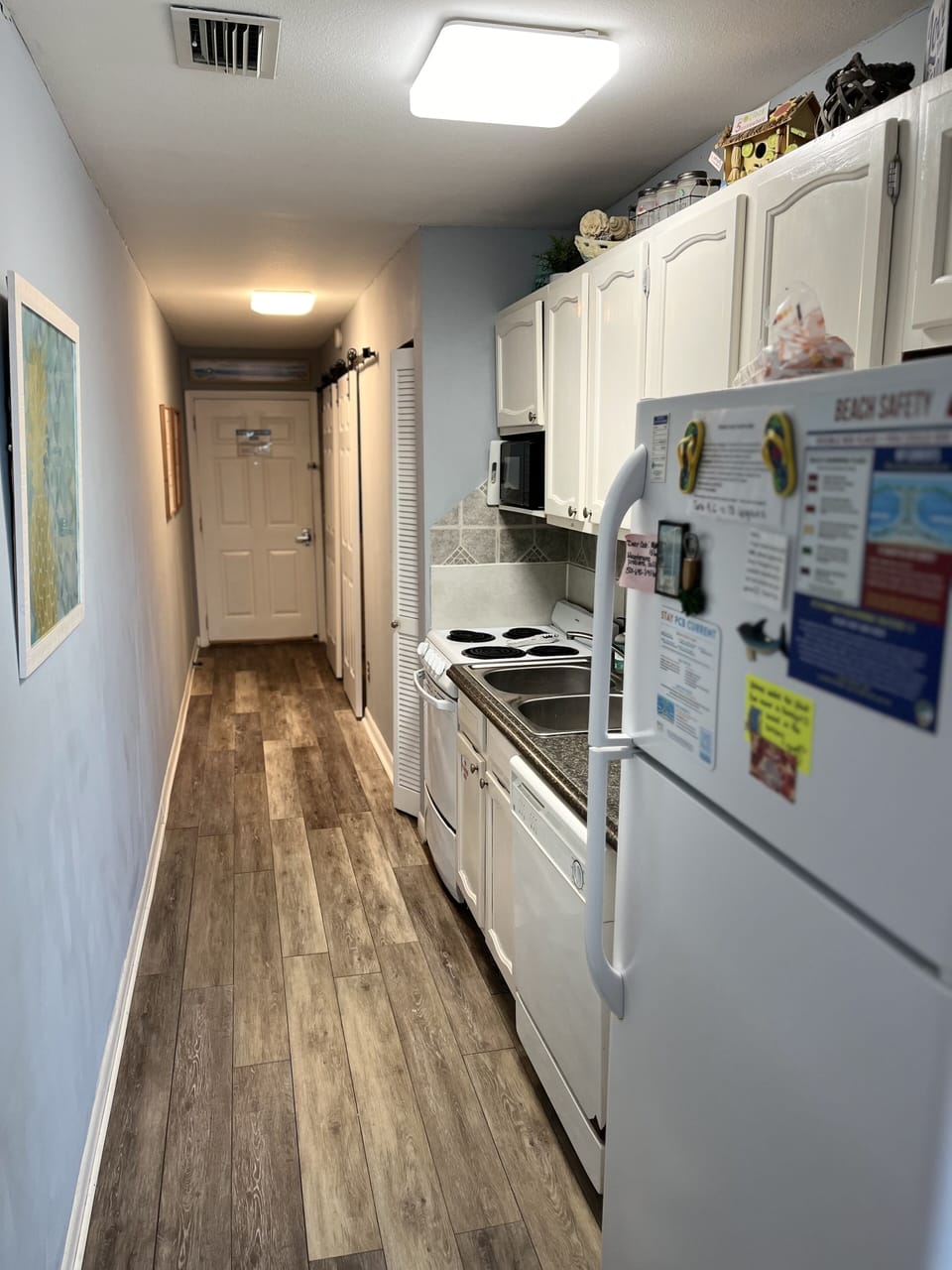 Fully stocked kitchen