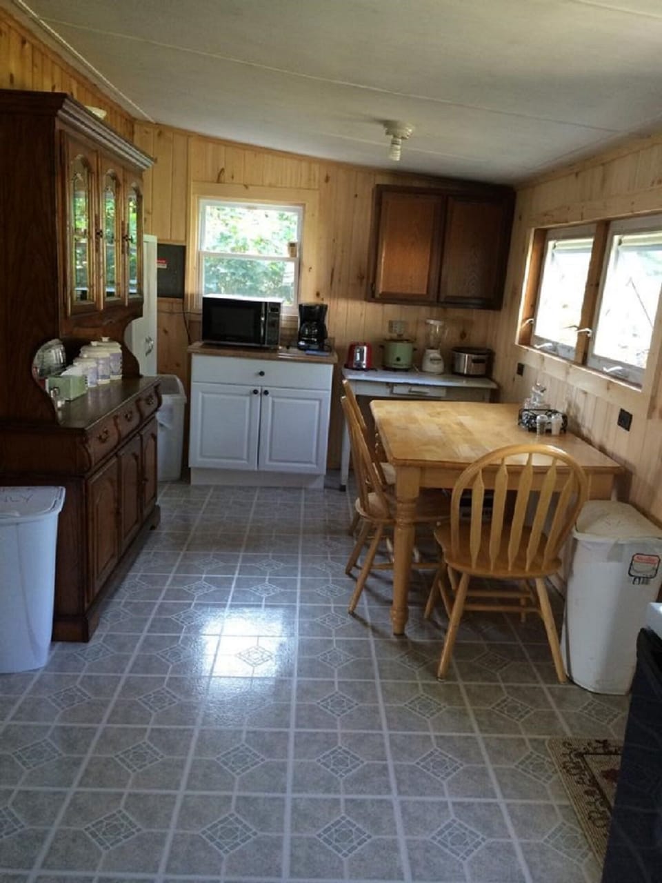 kitchen from bathroom