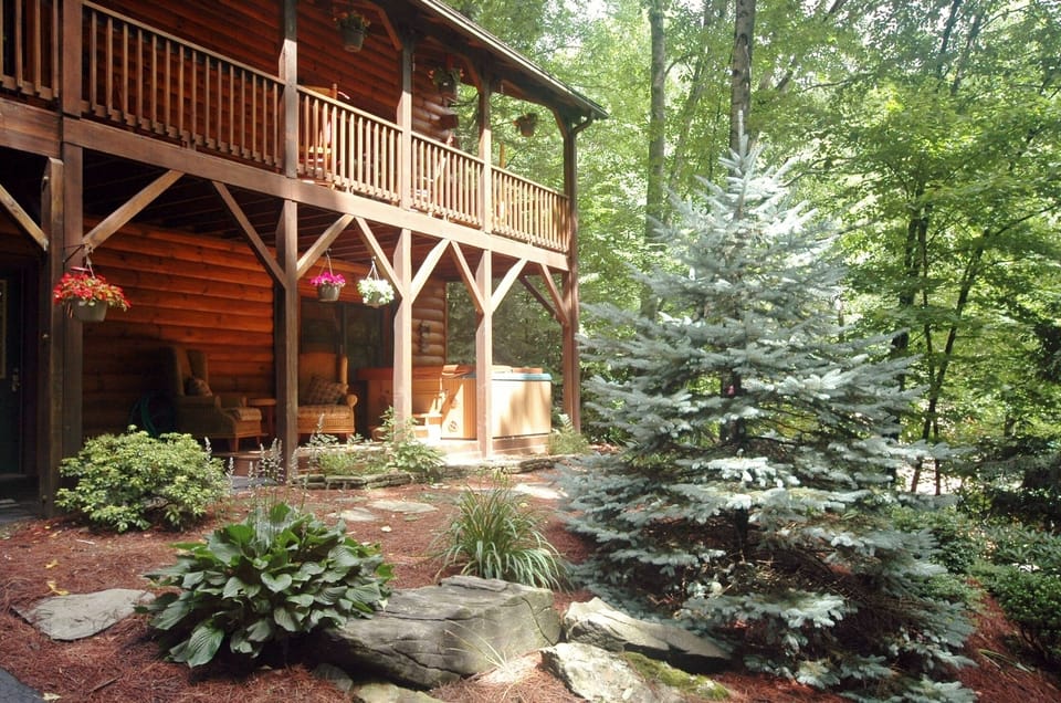 Wrap Around Decks and Hot Tub