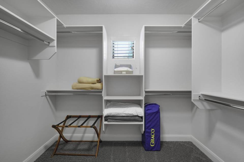 Master Bedroom Walk-in Closet