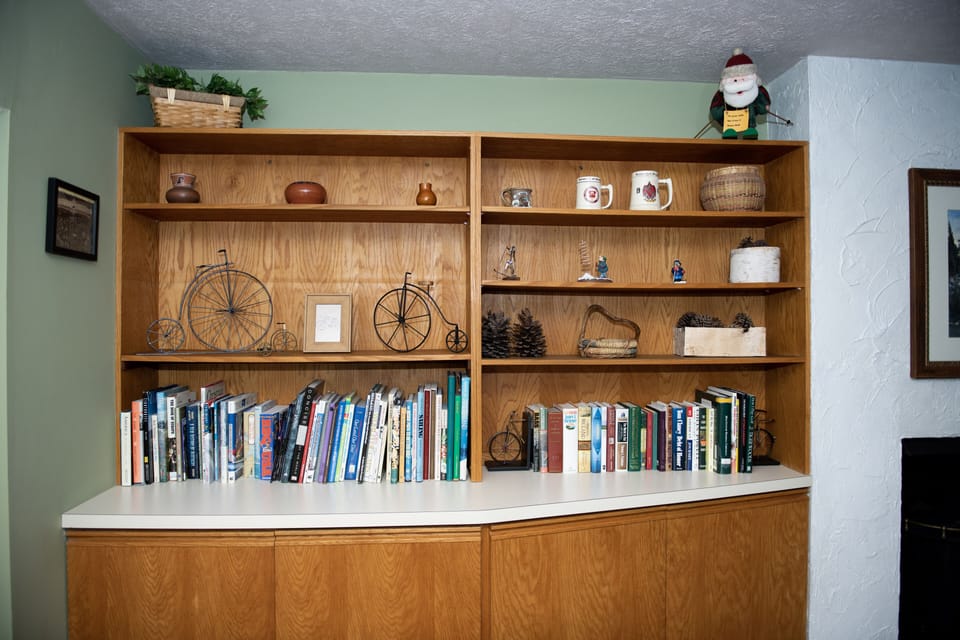 Grab a book from the library