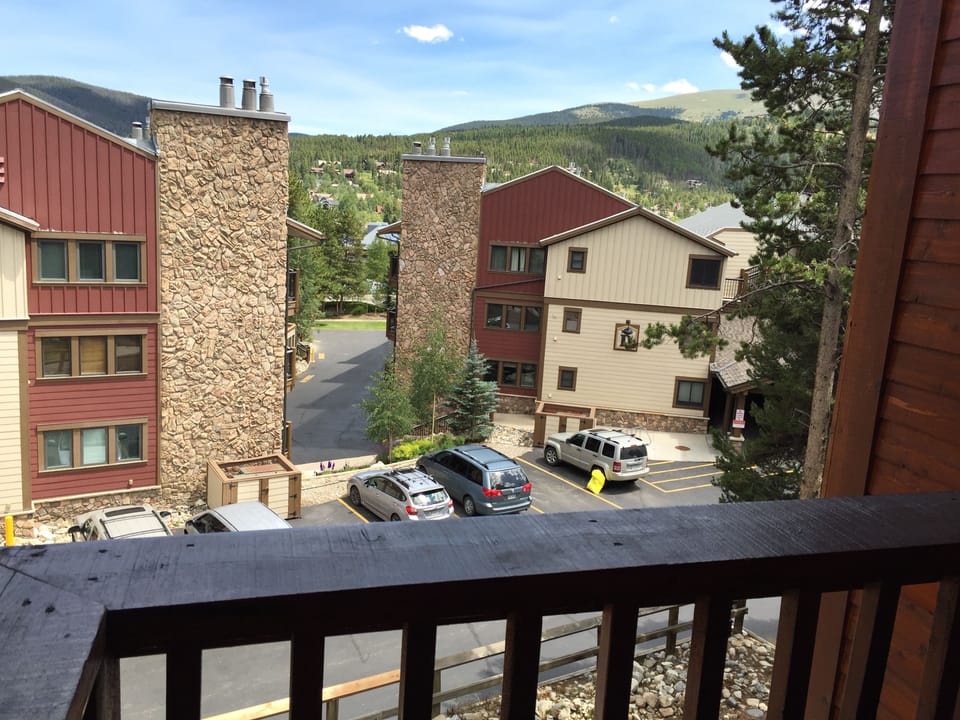 View from master patio - looks east