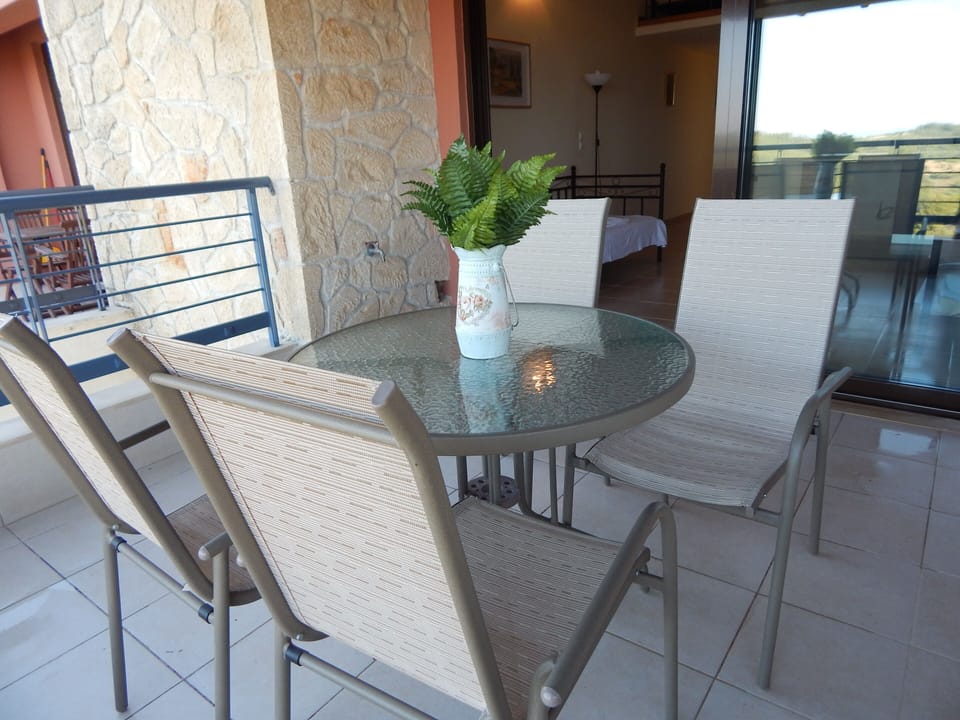 Balcony with view