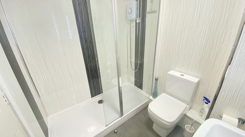 Large walk in shower 