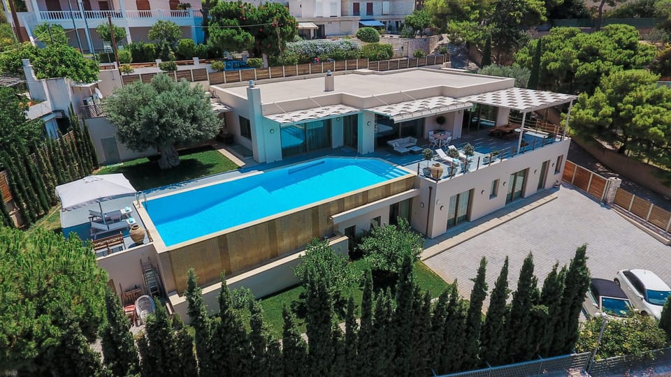 Villa Blue Coast - aerial view
