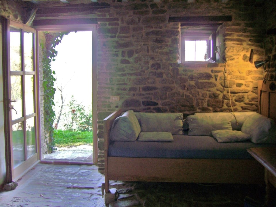 first room with sofa-bed