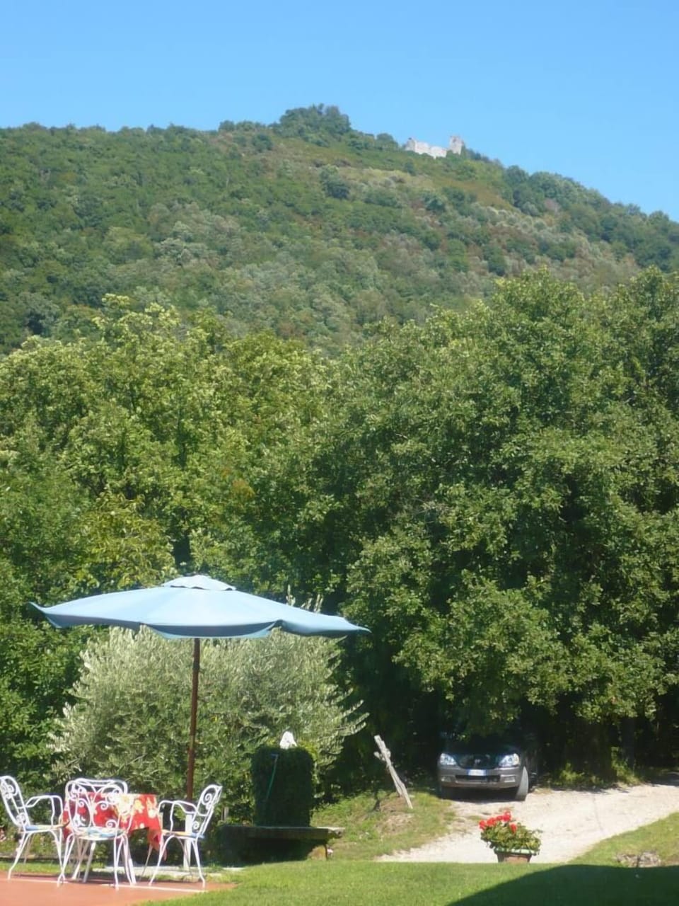 View from the swimming pool