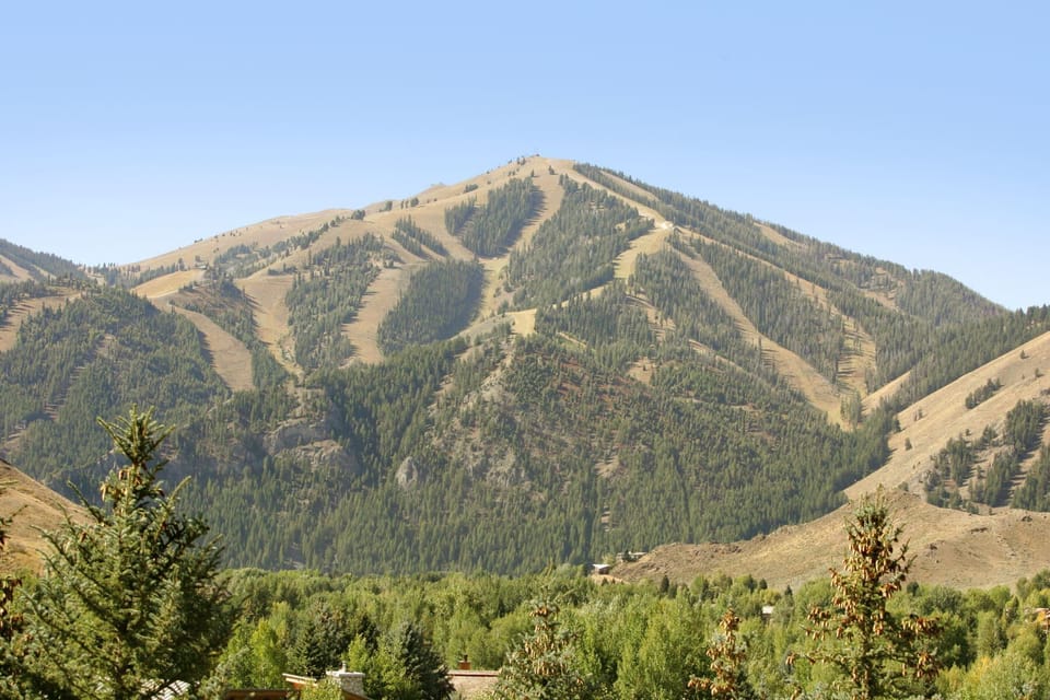 Mt. Baldy in the summer