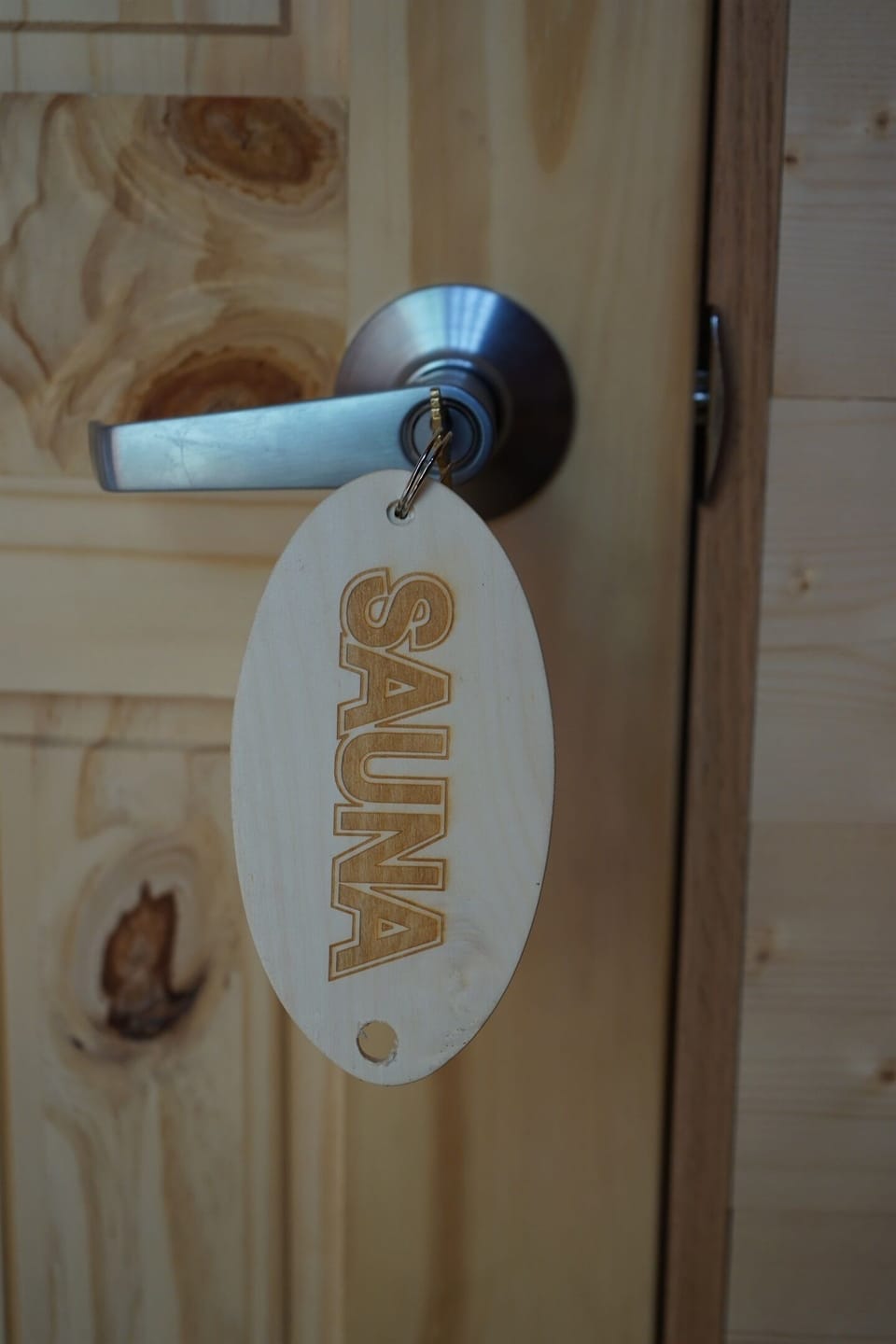 A Finnish cedar sauna is available as an add on experience