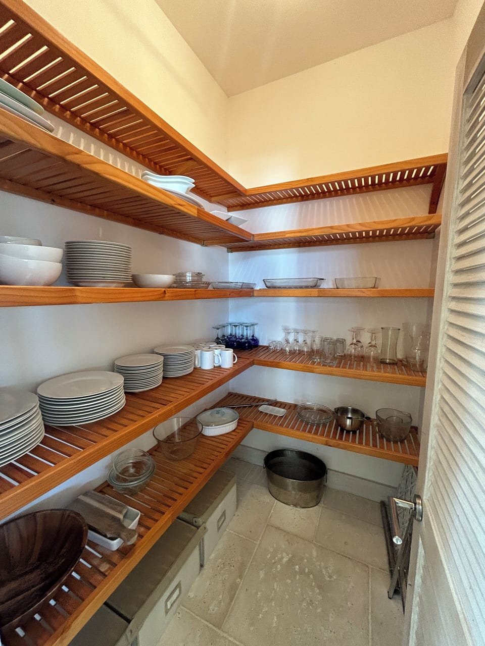 Plenty of Dishes Provided