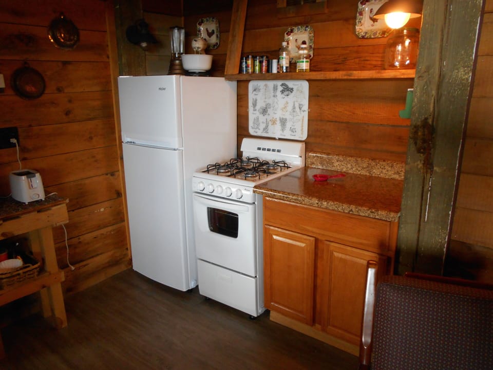 Stove & refrigerator
