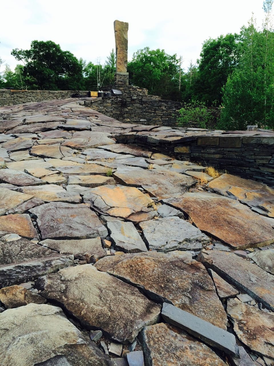 Nearby at famous Opus 40