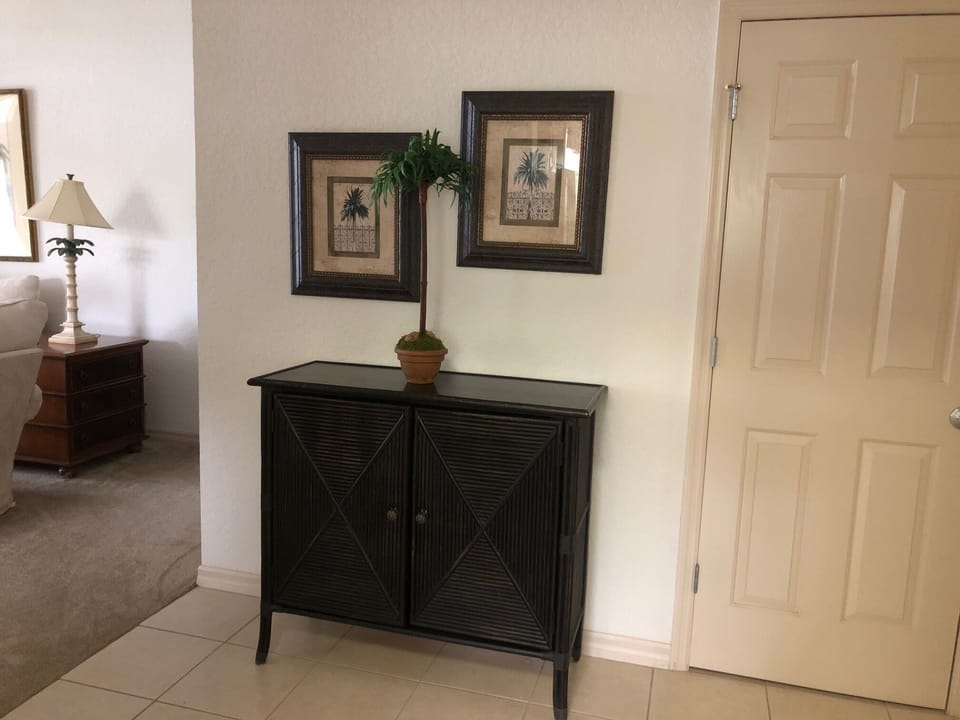 Front Hall - Wine rack