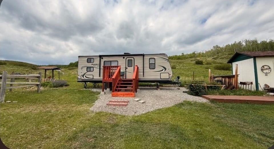 You'll enjoy the serene location & privacy of a full-size shower house 