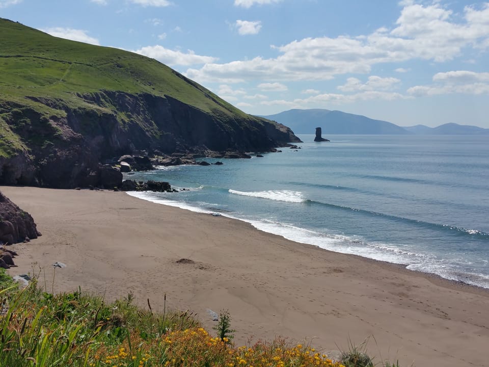 Gorgeous Secluded Sandy Beach. 4 minute stroll down lovely quiet country lane.