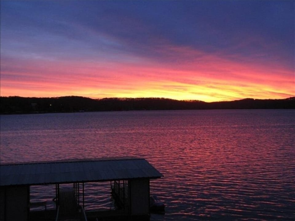 Spectacular sunrises.