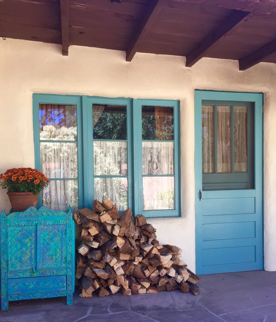 Firewood is provided from October until April.