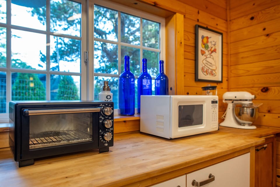 Everything you need: Food processor, mix master, Blender, lots of pots and pans.