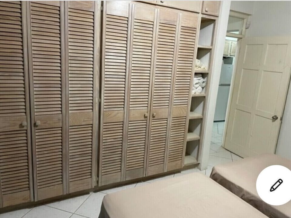 Ample closet storage
