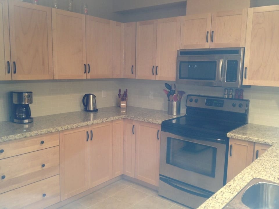 well stocked kitchen
