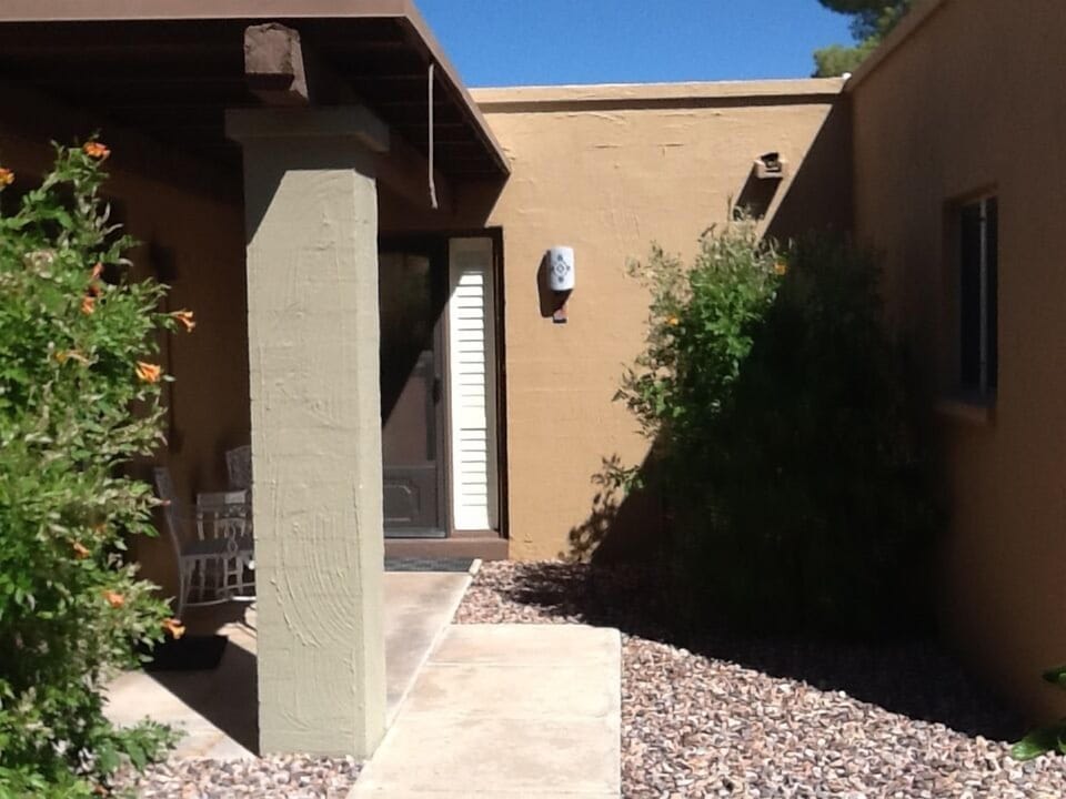 Front entrance