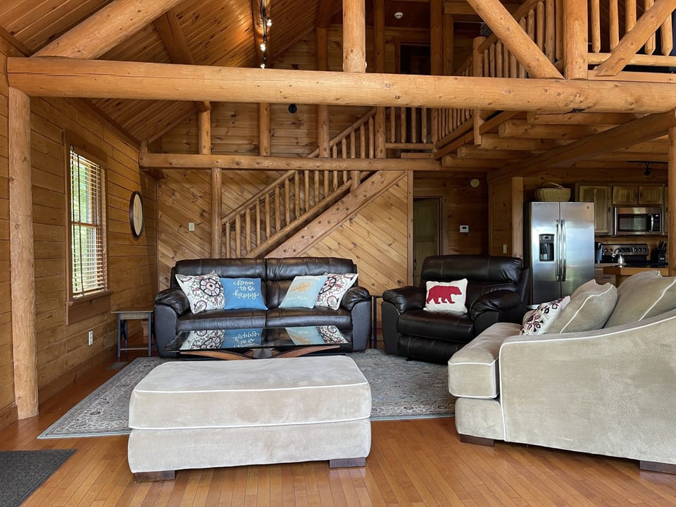  … vaulted ceilings …
