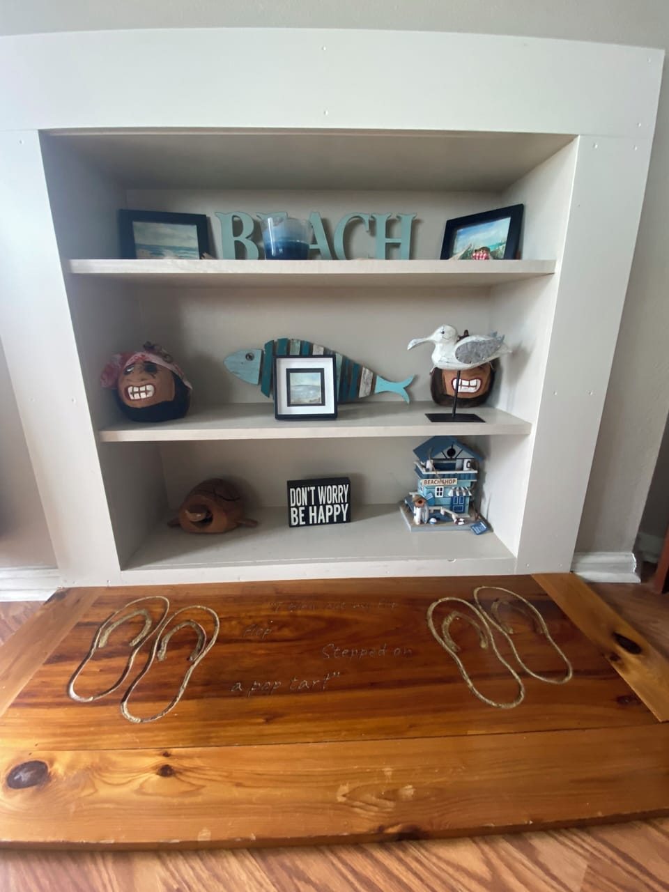 Built in cabinet shelves
