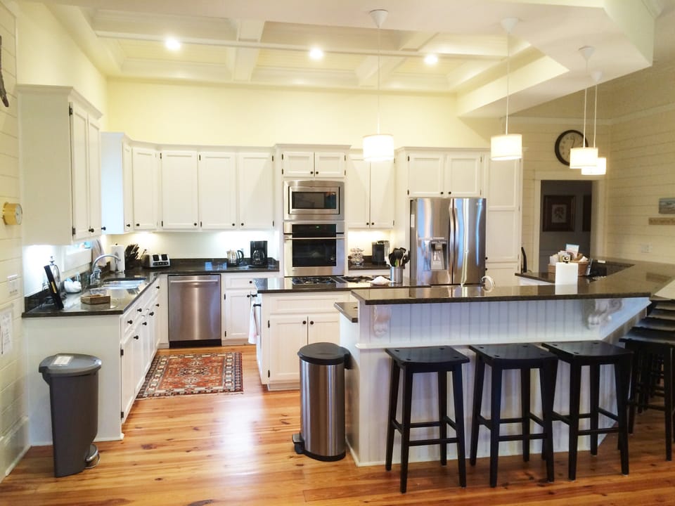 Spacious GOURMET Kitchen!  Well-stocked with everything you could need. 