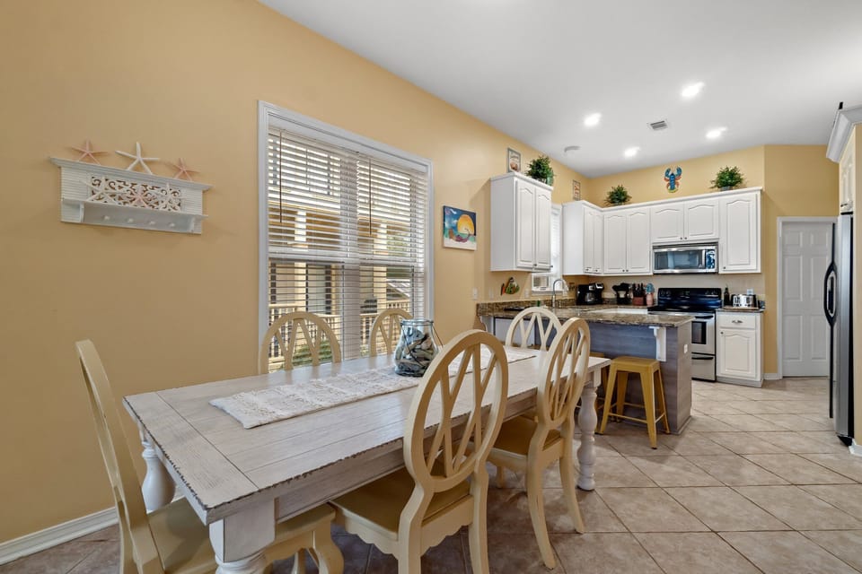 Enjoy Meals in the Dining Area