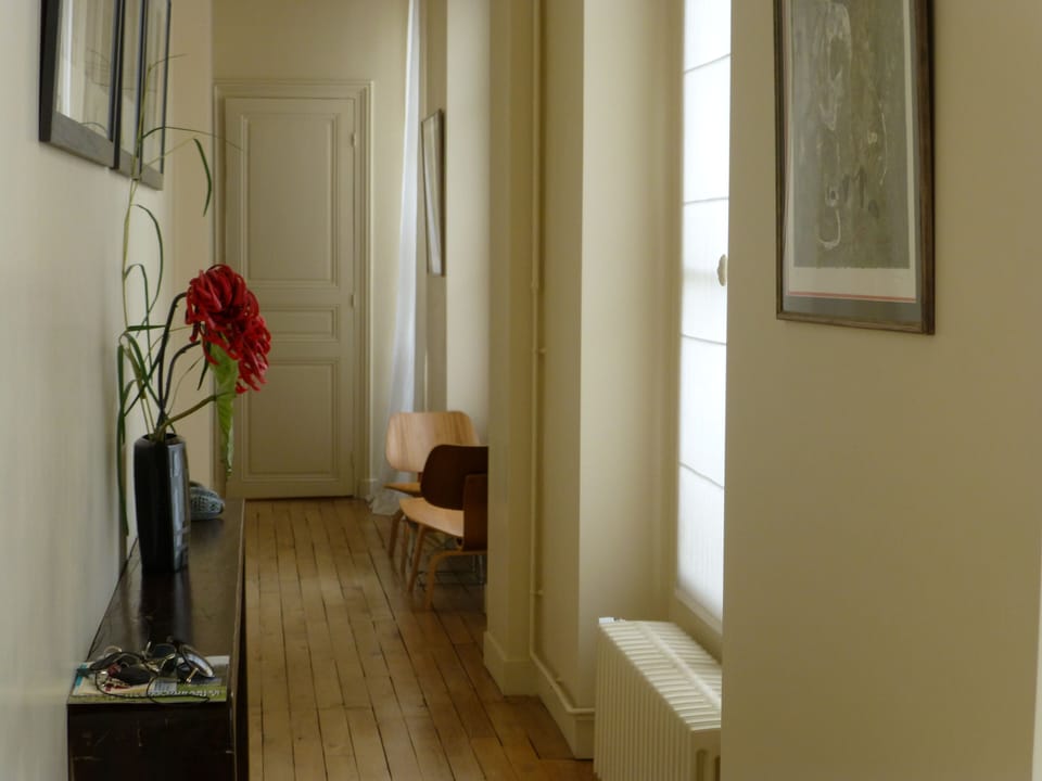 Elegant long passage way
