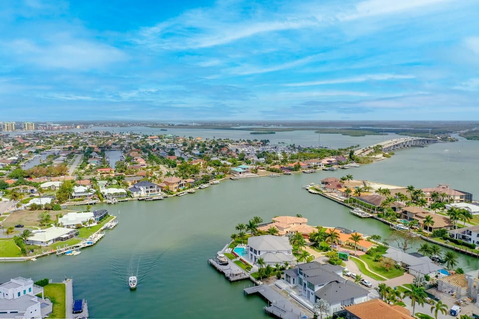 Beautiful waterways of Marco Island
