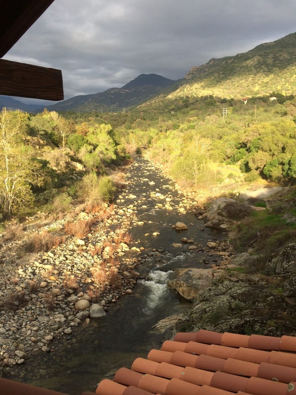 View from master bedroom