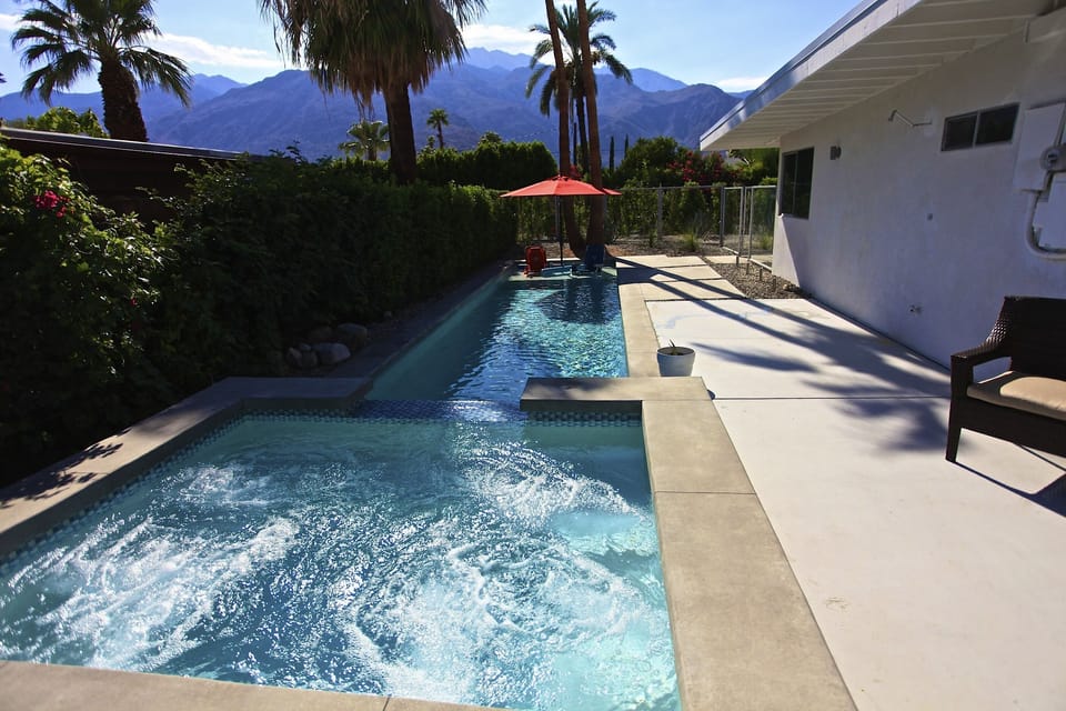 Wonderful Views of the San Jacinto Mountain Range from the Pool and Spa