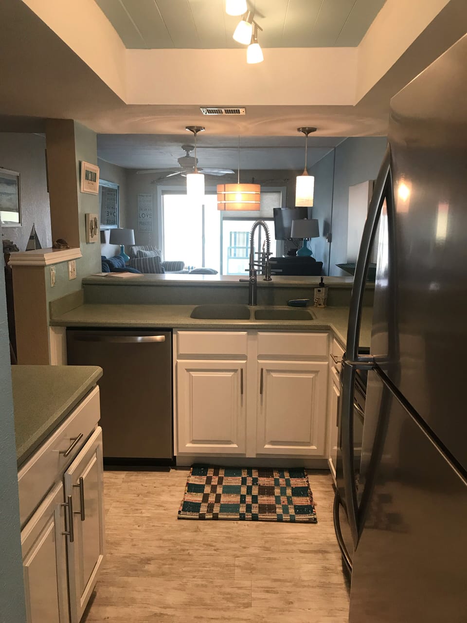 Fully stocked kitchen 