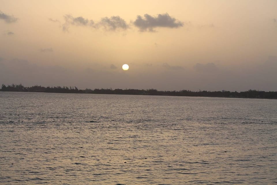 Sunrise from the balcony
