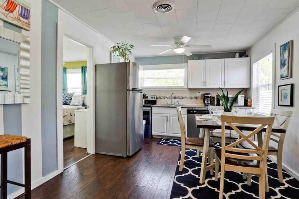 Tasteful coastal furnishings make Guests feel at home 