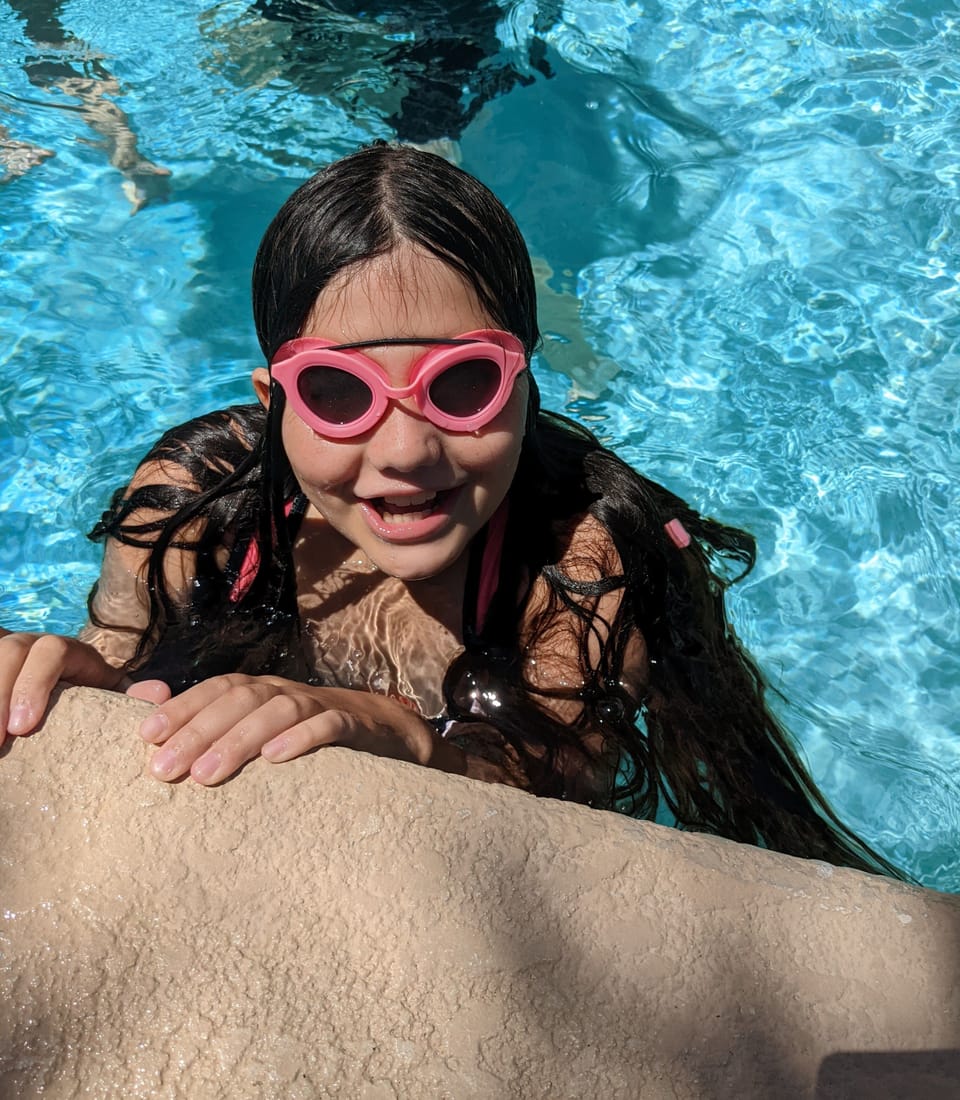 Sun, fun, water and grandkids!