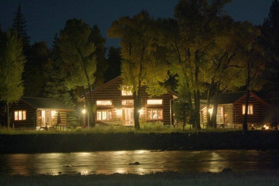 Riverside Meadows at dark