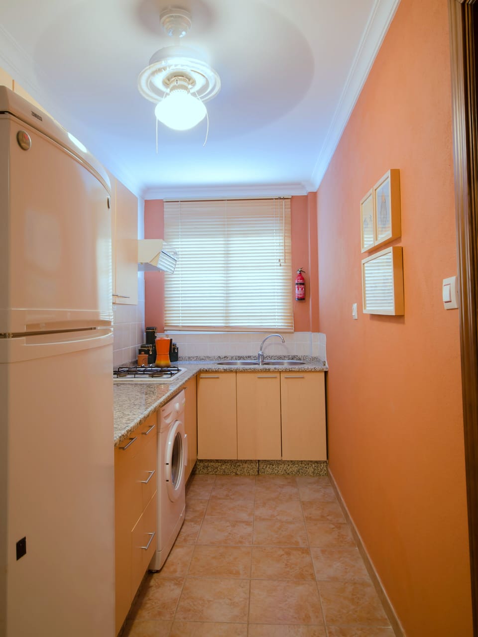 well equipped kitchen
