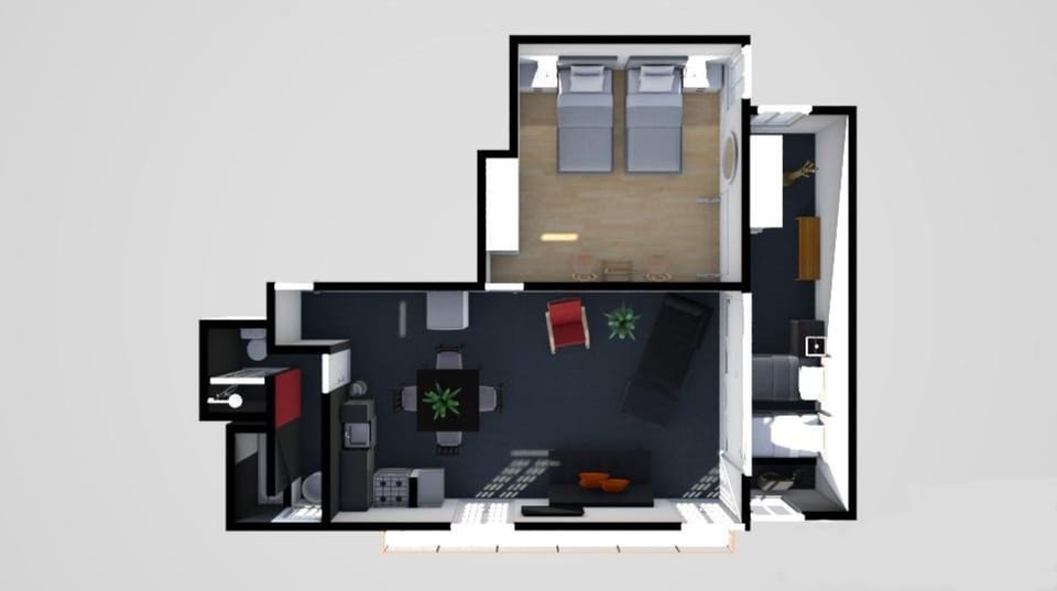 Apt 5 - Top View