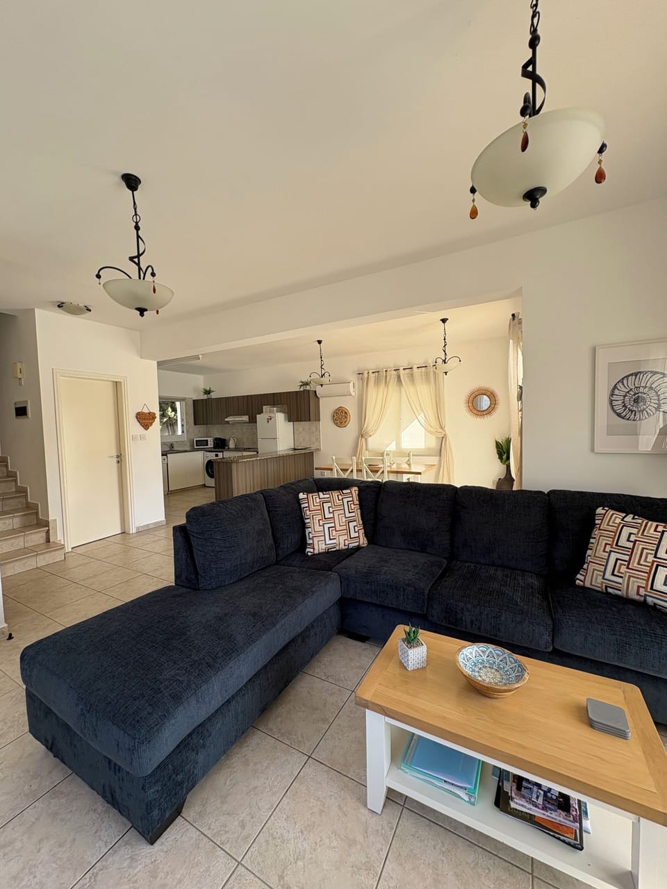 Spacious open plan living