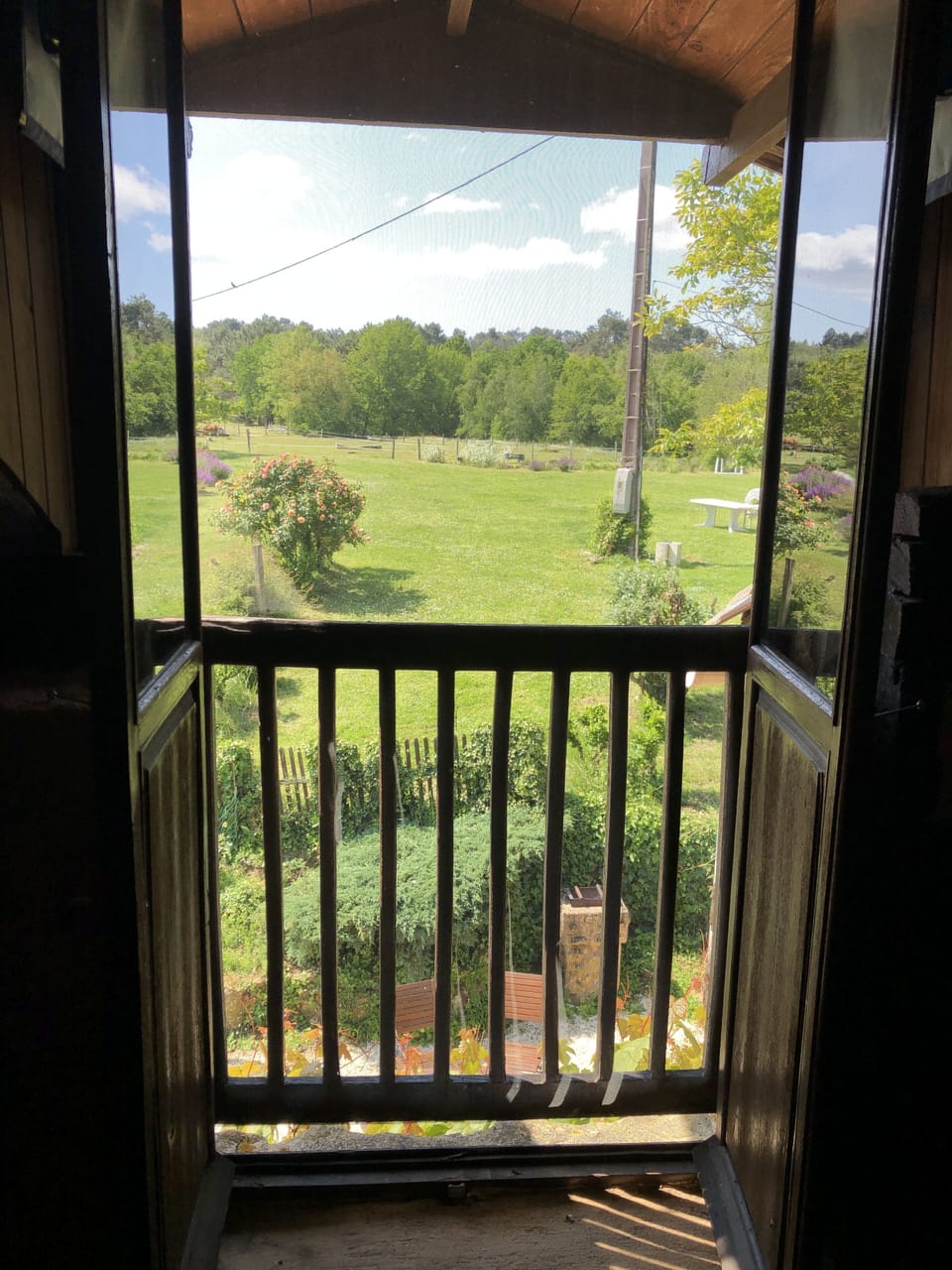 view from bedroom