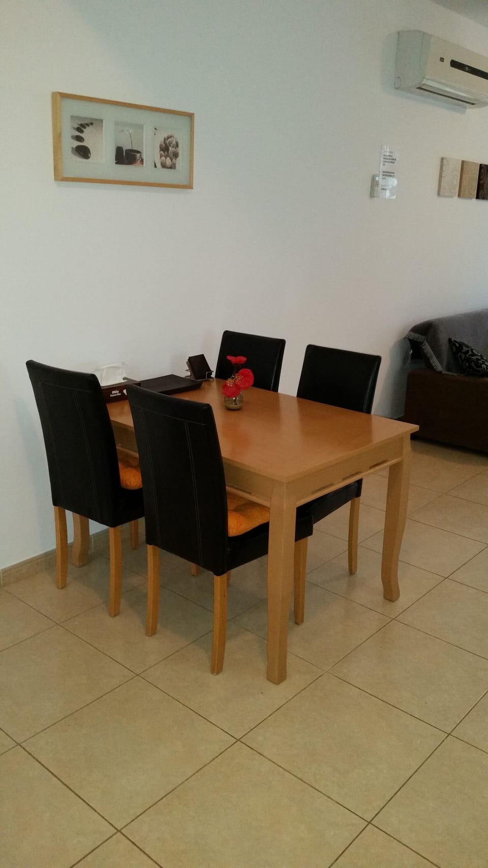 Spacious dining