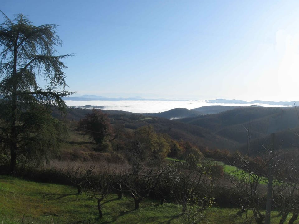 Tiber valley view