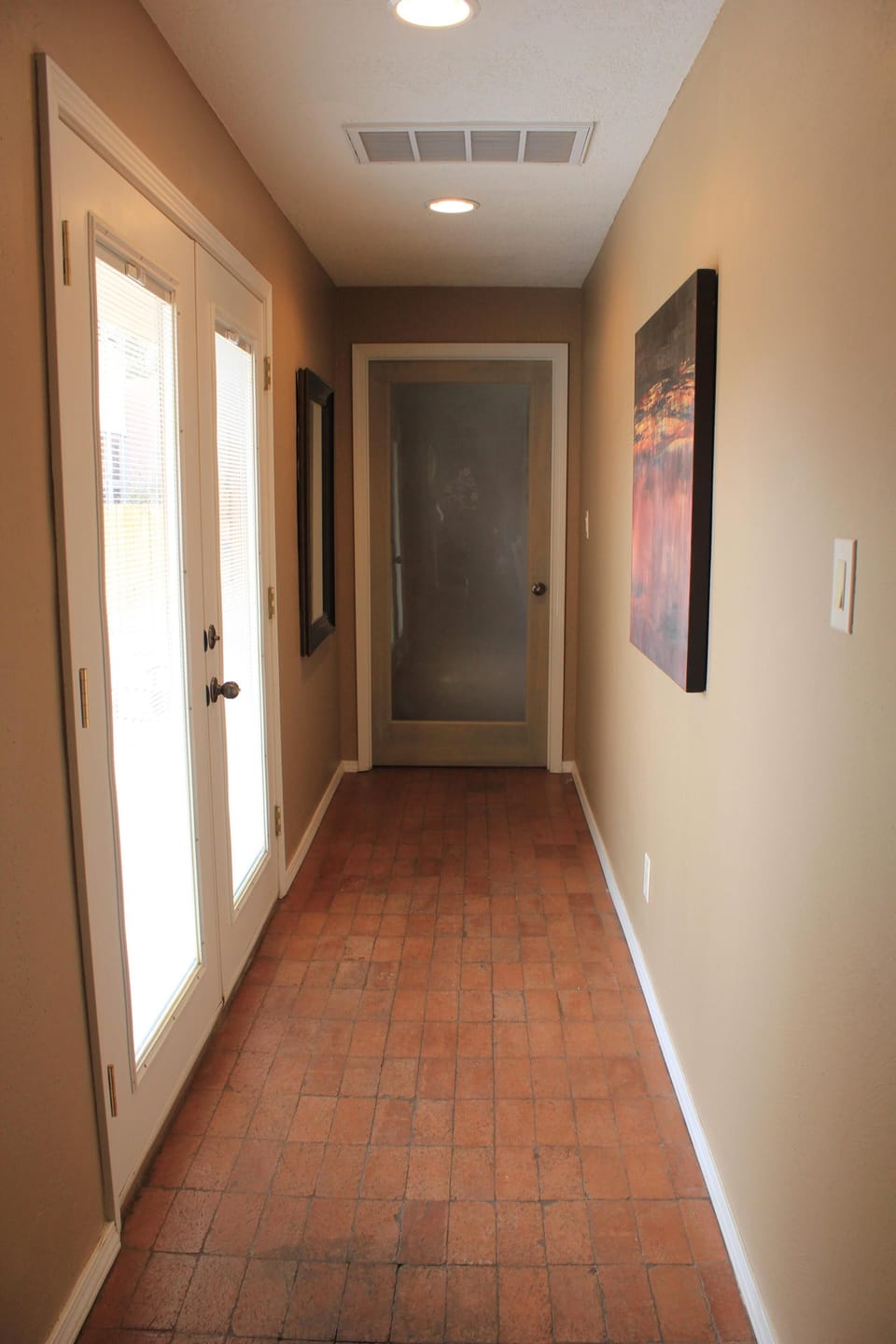 Hallway leading to the Master Bedroom