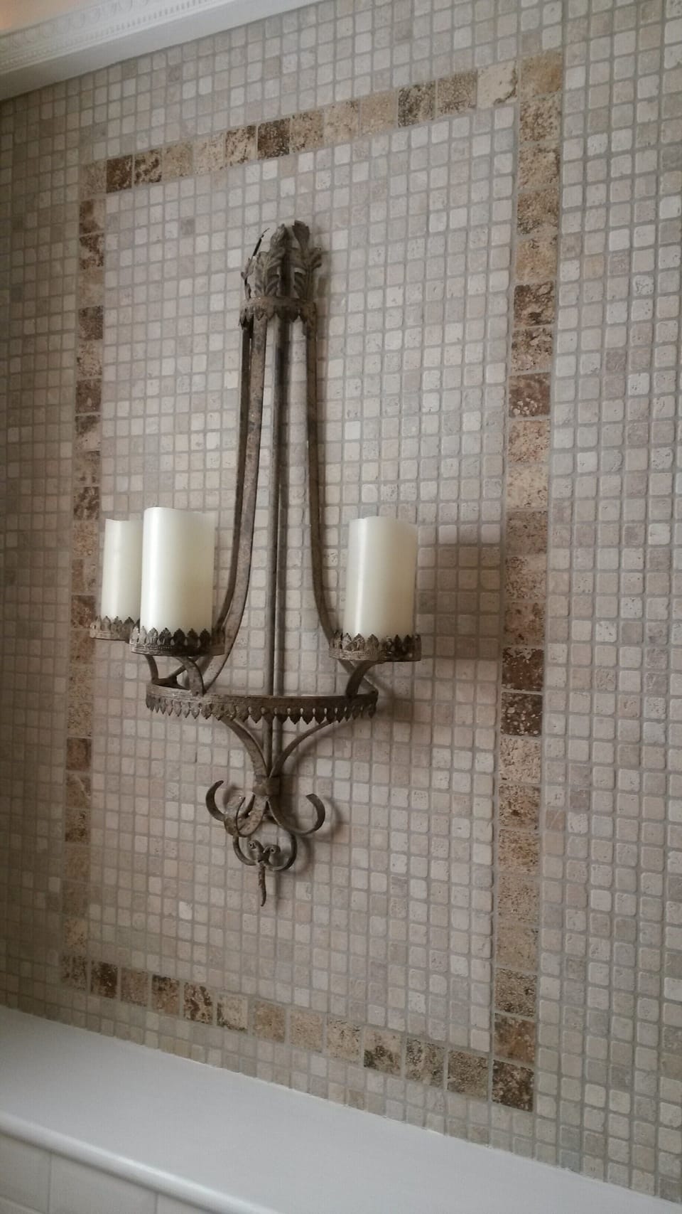 Light the Candle Sconce and Enjoy a Romantic Spa Experience