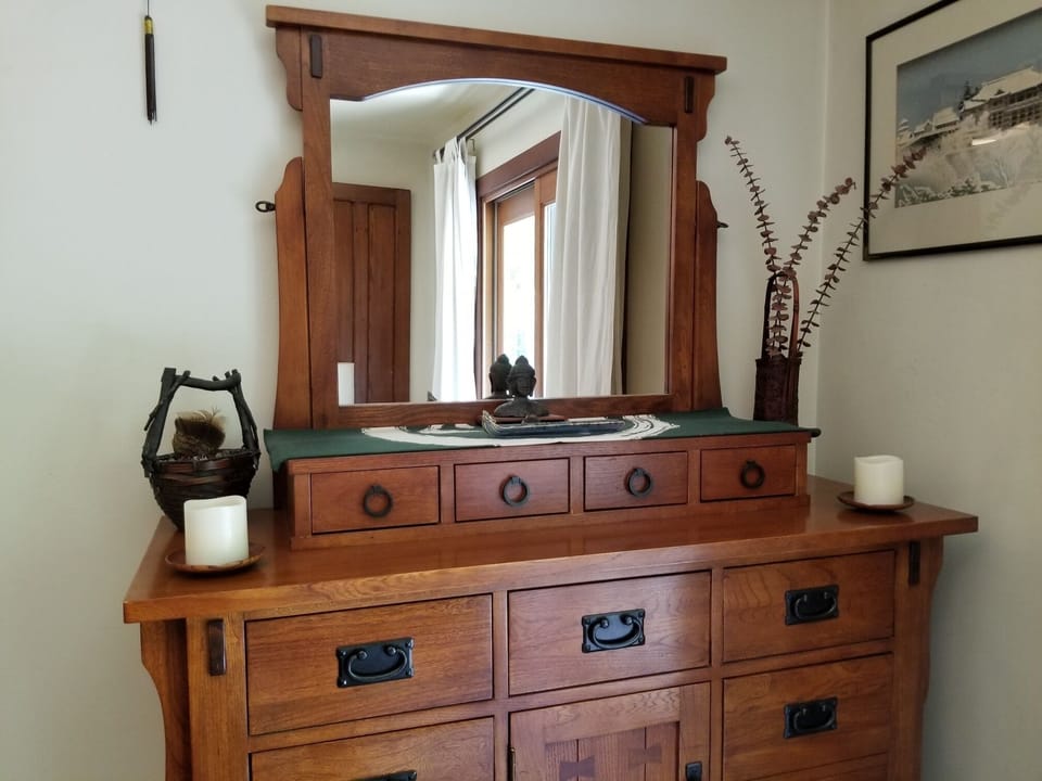 Master bedroom dresser.