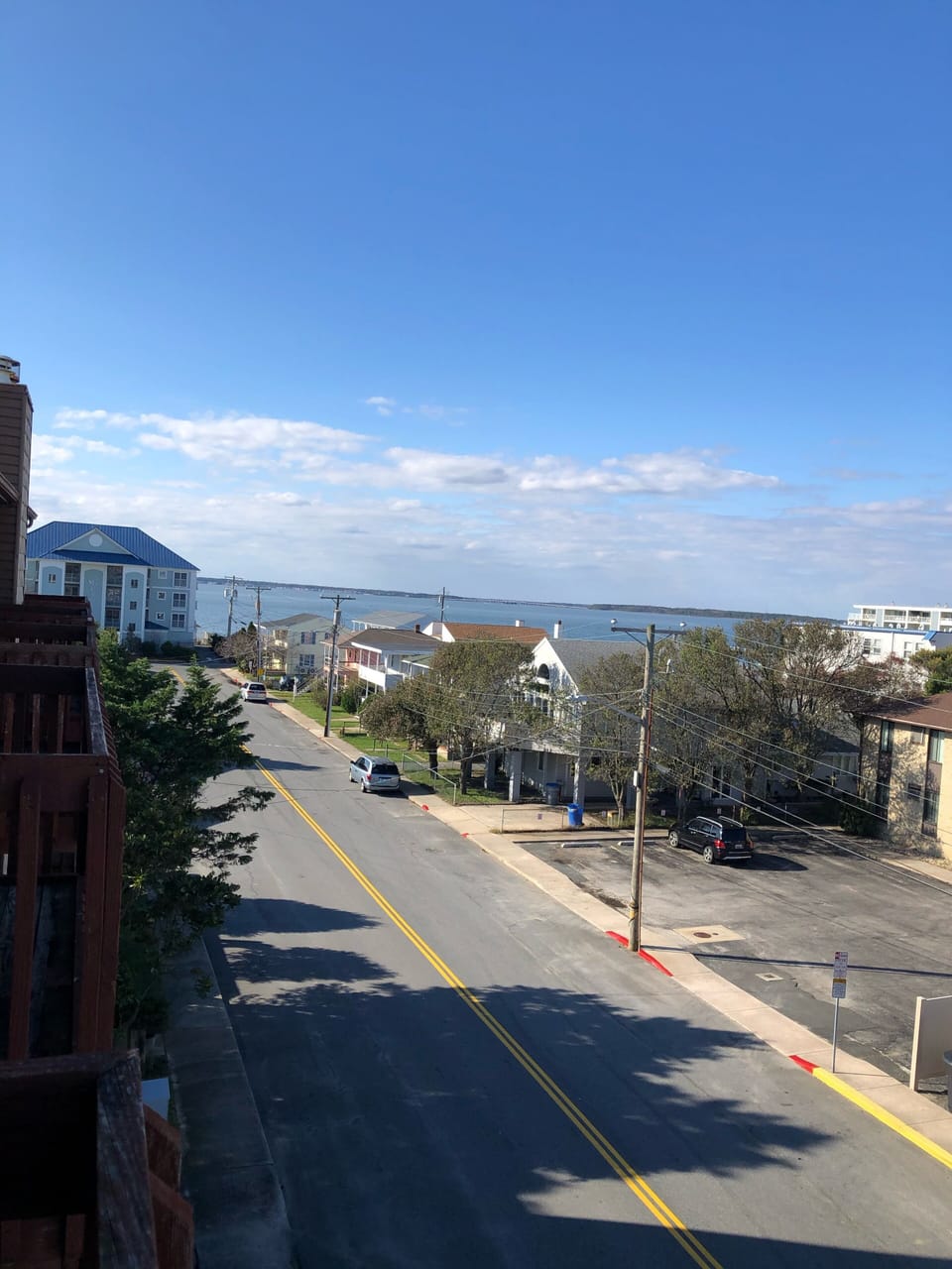 Bay View from 3rd floor Balcony off Queen Bedroom 