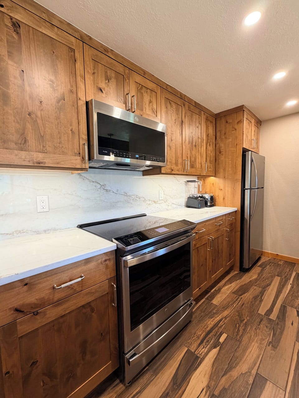 Brazilian Pecan Flooring and New Lighting
