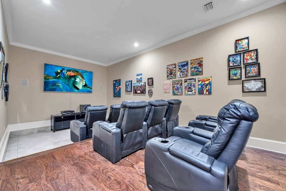 Speaking of Something Good to Watch; It's Got A Movie Room!